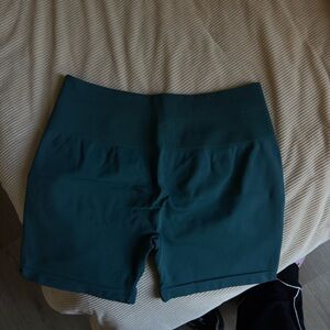 Aurora Teal Workout Shorts